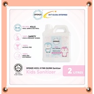 Dfenze Hocl Sanitizer & Disinfectant Multipurpose Kynn Quinn Defenze Kids Sanitiser ( 2L 5L) 消毒液