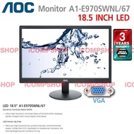 AOC จอ LED Monitor 18.5 นิ้ว รุ่น A1 E970SWNL/67 (ประกัน SYNNEX)