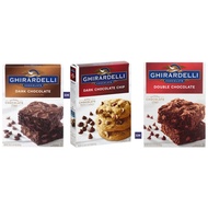 Ghirardelli Dark Chocolate Chip Double Chocolate Chip Cookie Brownie Mix