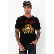Ed Hardy Tiger & Roses Regular Tee - Men