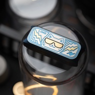 LINO limbo Titanium Alloy Mechanical Push Brand edc Cat Cat Decompression Toy edc Fingertip Toy Tren