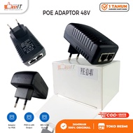 POE Adaptor AC/DC 48V 0.5A FOR IP CAMERA / POE SWITCH CCTV