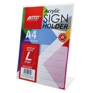A2880 - ASTAR ACRYLIC  A4 SIGN HOLDER