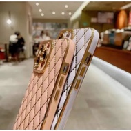 Casing Chrome List Gold Puff Vivo Y27s Y27 4g Y27 5g Y36 4g Y36 5g Y81