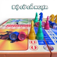 Seahorse Racing Chess Set Large Hard Plastic Box 42x42cm