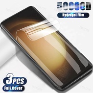 3PCS Full Cover HD Clear Hydrogel Film For Huawei Mate 9 10 20x 30 30e RS Porsche Pro Lite 4G 5G Scr