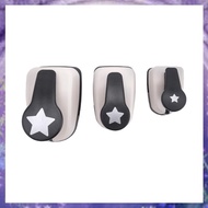 3 PCS Star Hole Punch, Star Punch, Star Paper Punch, White & Hole Puncher, Star Puncher for Crafts, 