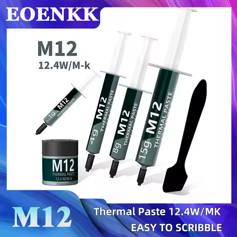Thermal Paste Performance Thermal Conductive Grease Paste 12.4 W/MK 1/4/8/15/30g For Game PC PS5 CPU