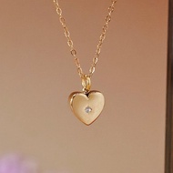 Vachana-Dainty Heart Necklace (Heart Necklace)