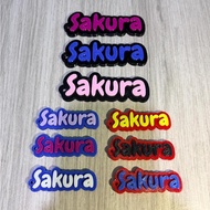 Keychain Nama Custom 3DPrint