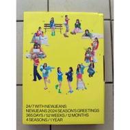 NewJeans New Jeans 24/7 with new jeans 2024 Seasons Greetings Package Album Ready Stock Official Hyb