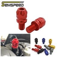 SEMSPEED Motorcycle CNC Rear Mirror Rearview Bolts Screws For Honda ADV150 FORZA 350 300 250 125 PCX150 PCX125