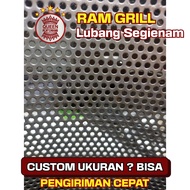 100x50cm and 100x45cm, 0.8mm thick round grill frame