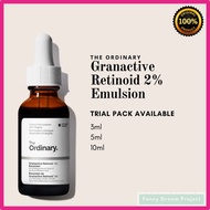 (TRIAL PACK) THE ORDINARY Granactive Retinoid 5% in Squalane, Granactive Retinoid 2% Emulsion, Grana