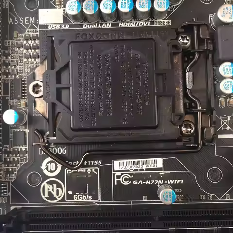 GA-H77N-WIFI Motherboard 1155 Dual-port All-Solid-State 17*17 ITX Mini-Board