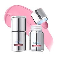 Aztk-Liquid Blush, Jelly Liquid Blush with Sponge Head, Matte Nude Color Makeup Blush Cream, Long-La