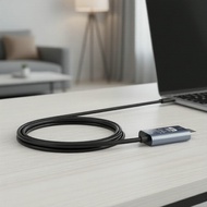 2Type-CHDMI 2.0,4K@60Hz/30Hz,iPhone、PC、、、  Penyesuai 2 Meter Type-C ke HDMI 2.0 dengan Sokongan 4K@6