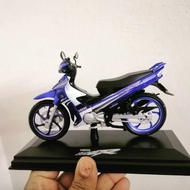 Yamaha 125ZR Biru Gp Replika Diecast Model