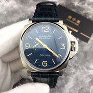 Panerai PAM00729 Limited Edition Titanium Blue Disc Transparent Bottom Automatic Mechanical Watch Men's Luxury Panerai