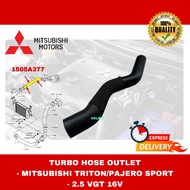 Mitsubishi TRITON PAJERO SPORT 2.5 16V Turbo intercooler hose 1505A377