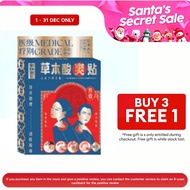 HJT FAR INFRARED PHYSIOTHERAPY PATCH HJT宏珏堂 草本酸爽贴 1 box of 10 packs