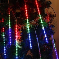 ไฟตกแต่งวันหยุด RGB 30cm/50cm 8แท่ง 192LED/288LED สายไฟยาว ประมาณ4เมตร มันสามารถใช้เป็นหนึ่งหรือเชื่