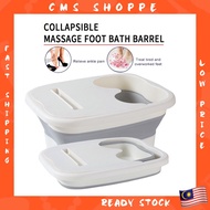 Foot Bath Bucket Collapsible Foot Massage Spa Therapy Detox | Baldi Besen Bekas Cuci Basuh Kaki Boleh Ubah | 泡脚桶足浴盆