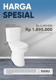 Closet duduk Toto cw422 promo