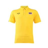 แกรนด์สปอร์ตเสื้อคอปกทีมชาติไทย2022 รหัสสินค้า : 023192 (สีเหลือง)