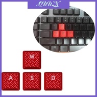 QUU 4Pcs Nonslip Texture Keycap Low Profile for G915 G813 G815 G913 TKL Keycap