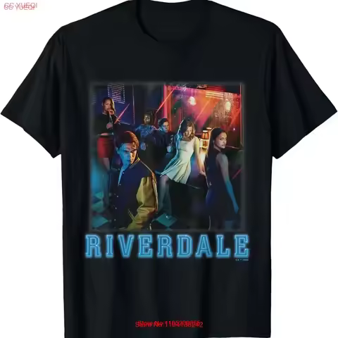 Riverdale Restaurant Group Scene T Shirt vintage Washed Versatile fashion Slightly Comfortable stree