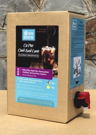 Cà phê pha sẵn Cold brew - BOLD 100% Arabica- New Brew Coffee - hộp 2 Kg