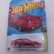 TOYOTA Hotwheels AE86 Sprinter TruenoTOYOTA (Red)