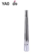 YAQI Globe Trotter Chrome-สีทองเหลืองมีดโกนคุณภาพสูงเครื่องมือโกนหนวดส่วนบุคคล