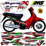 Decal Sticker Striping Variasi Supra Lama /Supra X 100 /Supra X 110 /Supra Fit Lama /Supra X Lama/Ol