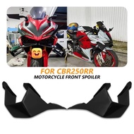 New Front Winglet Spoiler For HONDA CBR 250RR CBR250RR Motorcycle Aerodynamic Wing Kit CBR 250 RR Bo