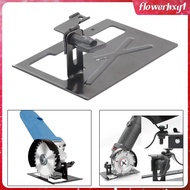 [Flowerhxy1] Angle Grinder Bracket Vertical Cutting Stand Adjustable Angle Grinder Stand