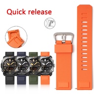 23mm TPU Silicone Watch Band for Casio PROTREK PRW-6900 PRW-6800/3400 Men Waterproof Sport Quick Release Strap Watch Accessories