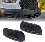XQSMWF 1 Pair Fog Light Cover Driver and Passenger Side Compatible with Ford Transit 2020 2021# FO10