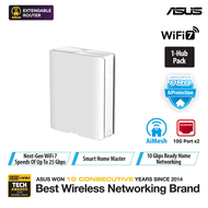 ASUS ZenWiFi BQ16 Quad Band WiFi 7 (802.11be) BE25000 Mesh WiFi Router - Support New 320MHz bandwidt