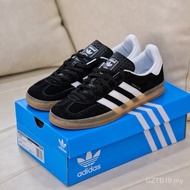 [Geekshoker] gazelle indoor low tube sneakers "black" L6QF X5KO