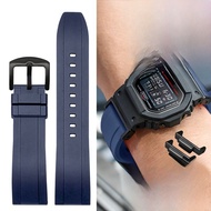 สายนาฬิกา G-SHOCK Casio Steel Band DW5600/5000/DW6900 GA110 สายนาฬิกาแบบเหลี่ยมขนาดเล็ก สายโซ่หนาแบบ