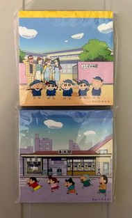 蠟筆小新正方memo pad便條 (文具)