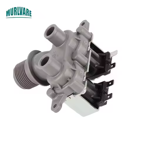 Washing Machine Double-Head Water Inlet Valve FCS180A Solenoid Valve For Panasonic Pulsator Washing 