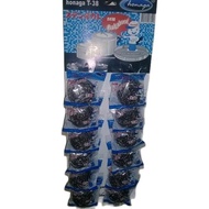 (1Lusin/12 PCS) Sabut Kawat Stainless Gosok Panci Kawat Stainless Piring