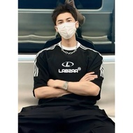 【✅READY STOCK🇲🇾】330gsm 100% Cotton Unisex Oversized T-shirt plus size Couple Tees baju lelaki现货纯棉重磅宽