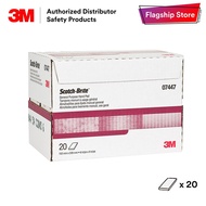 Scotch Brite General Purpose Hand Pad - Maroon (20 Pcs/Box) 3M 7447