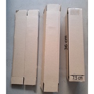 Paper box, carton box 36 x 7.5 x 7.5 cm, 3mm thick