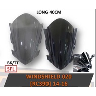 Windshield KTM RC390/250/200 Full Tall Version RZ RACING