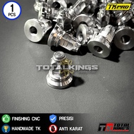 12 M8 Stainless Steel PREMIUM CNC Finish Nut Screw Bolt and Nut (1 Piece) Stainless Steel Screw M8 B